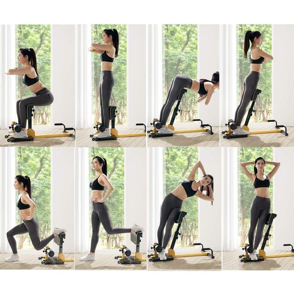 8-in-1 Deep Squat Machine with Anti-Skid Measures