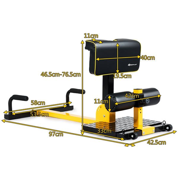 8-in-1 Deep Squat Machine with Anti-Skid Measures