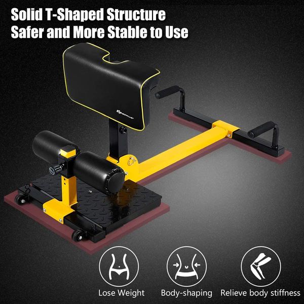 8-in-1 Deep Squat Machine with Anti-Skid Measures