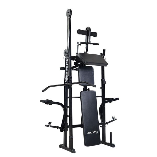 Multifunctional Weight Lifting Bench with Adjustable Height for Exercise