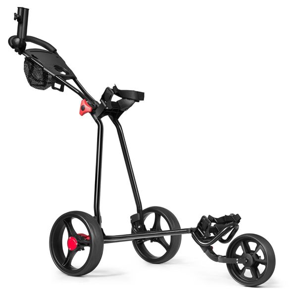 3 Wheels Folding Golf Push Cart for Outdoor Use