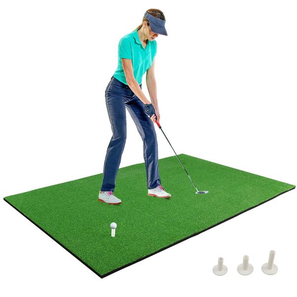 1.5 m x 1 m Golf Hitting Mat with Synthetic Turf