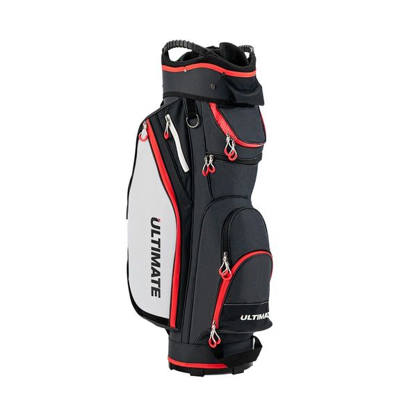 Lightweight & Large Capacity Golf Cart Bag with Beverage Cooler Bag