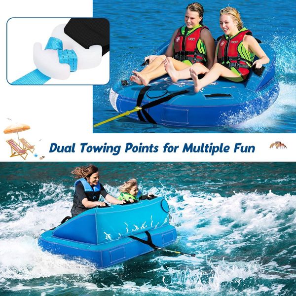 Inflatable Water Sport Towables for Towing Rider