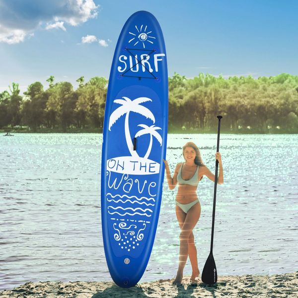 300 x 76 x 16cm Inflatable Stand Up Long Surf Paddle Board