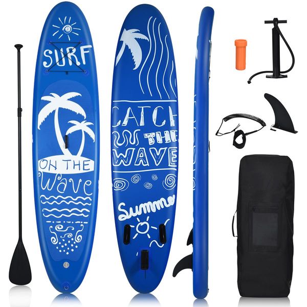 300 x 76 x 16cm Inflatable Stand Up Long Surf Paddle Board