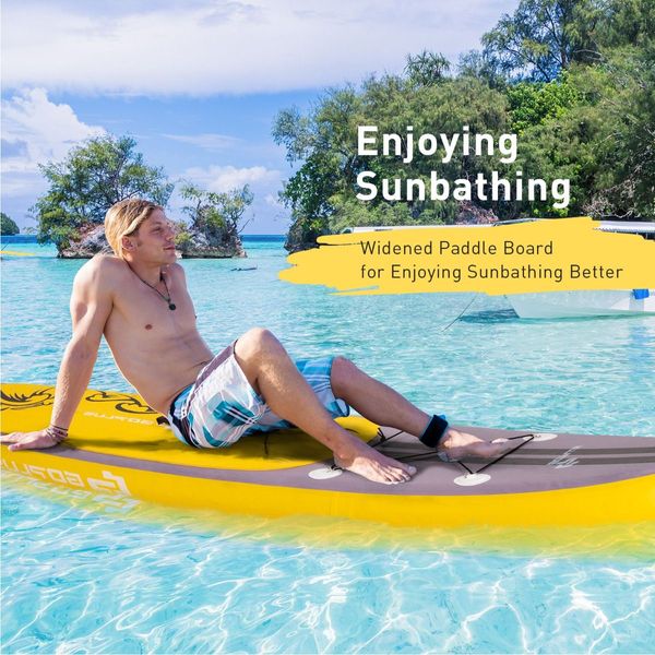 Inflatable SUP Board Set with High Pressure Paddle Board