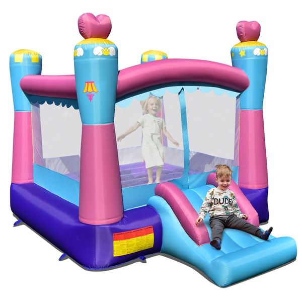 Princess Theme Inflatable Castle with Jumping Area without Blower