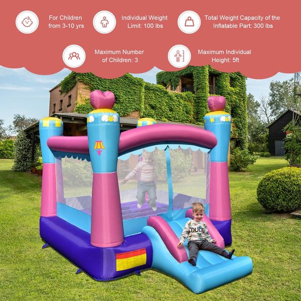 Princess Theme Inflatable Castle with Jumping Area without Blower