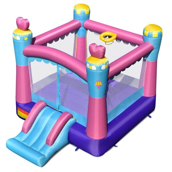 Princess Theme Inflatable Castle with Jumping Area without Blower