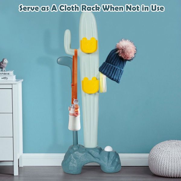 Cactus Toy Stand Rack with Sandbag-Toss for Kids 3+ Years Old