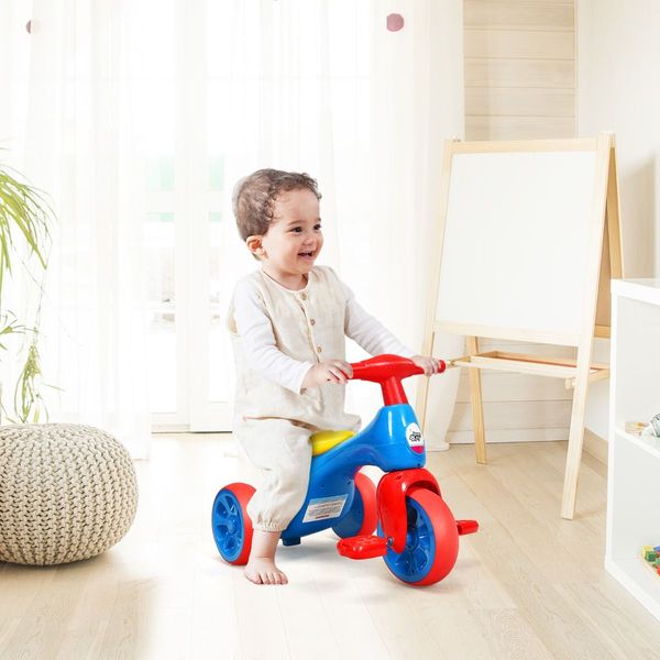 Toddler Tricycle with Foot Pedals for Kids Baby Infant