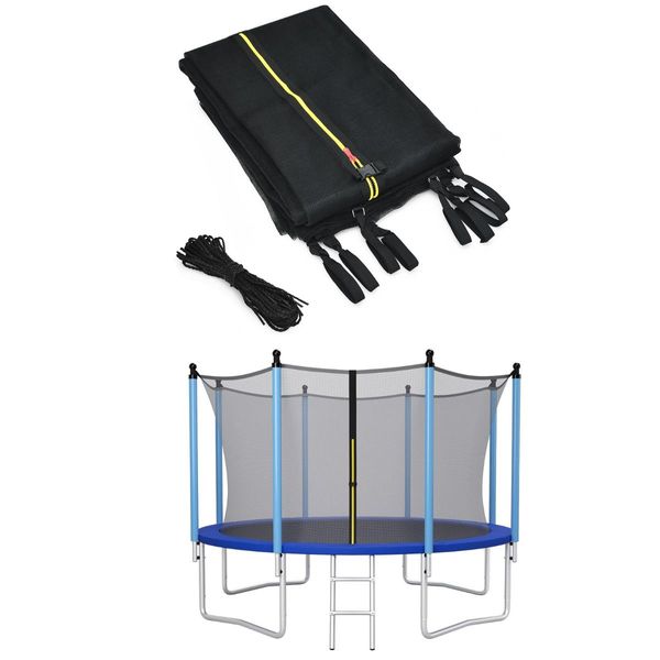 426CM Trampoline Safety Net for Round Trampoline with 8 Poles