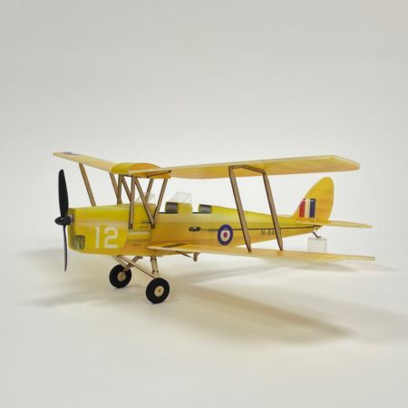 MinimumRC Tigermoth DH-82A Micro Scale 360mm Wingspan KT Foam RC Airplane Biplane KIT+MotorKIT+Motor