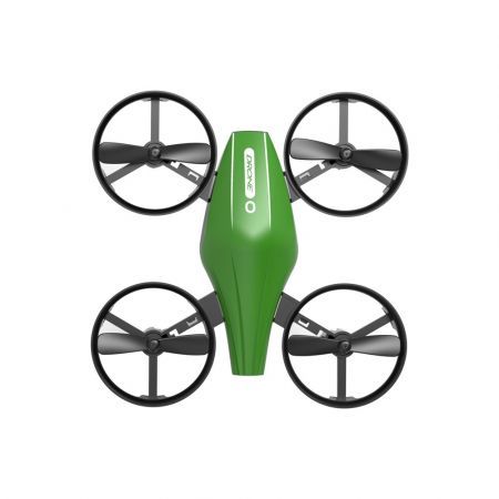 Mini Headless Mode 360 Roll 8mins Flying Time Circle Protection Kids Gifts 2.4G 4CH 6-Axis Two Batteries Blue