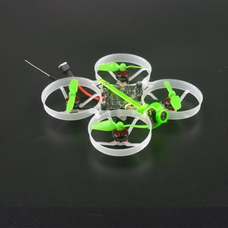 19.5g 75mm 1S  Diamond F4 AIO 5A BB2 ESC Frsky Reciver 25/200mW VTX Whoop FPV BNF w/ EX0802 19000KV Unibell Motor Runcam Nano 3 800TVL Camera