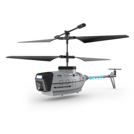 4K Dual Camera Air Gesture Obstacle Avoidance Intelligent Hover RC Helicopter RTFGrey 4K Dual Camerawith 2 Batteries