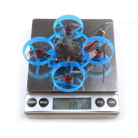 ELRS 1S 65mm F4 AIO 5A ESC ELRS Receiver And 5.8G VTX Brushless Whoop FPV BNF w/ 0702 26000KV Motor RunCam Nano 3 Camera2.4GHz