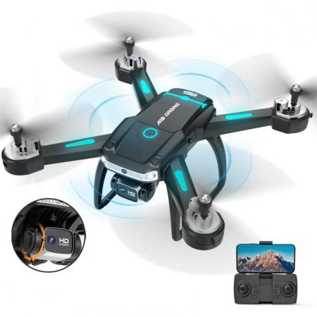 5G WiFi FPV with 8K ESC HD Dual Camera Obstacle Avoidance Optical Flow Positioning Dual Camera + Optical FlowOne BatteryOrange