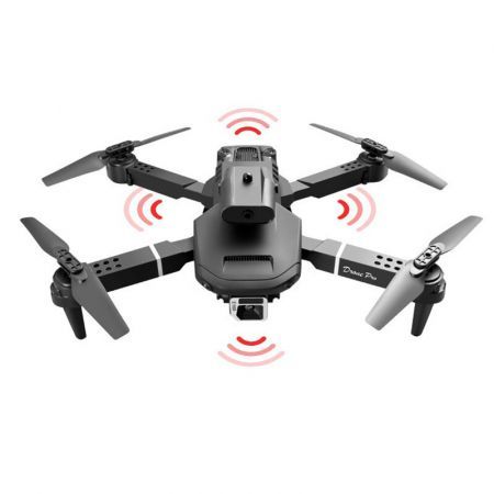 LYZRC E100 WIFI FPV with 4K Camera 360 Obstacle Avoidance 15mins Flight Time 4K Single CameraTwo BatteriesOrange