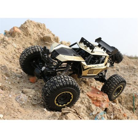 SF 609E 1/8 2.4G 4WD RC Car Electric Off-Road Vehicles Monster Truck Alloy Shell RTR Model Kid Children ToysBlack