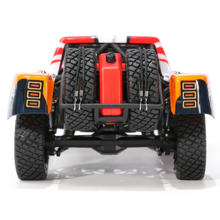 1/32 RWD Mini Truck RC Car KIT Rear Drive SUV DIY Parts Pipe Micro Roll Cage Trophy Movable Off-road Climbing With Motor ESC Servo Red