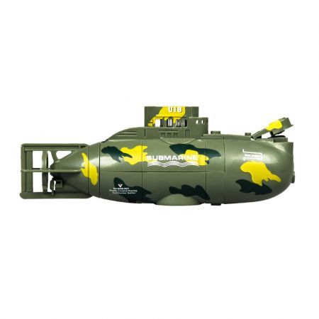 ShenQiWei 3311M 27Mhz/40Mhz Electric Mini RC Submarine Boat RTR Model ToyArmy Green