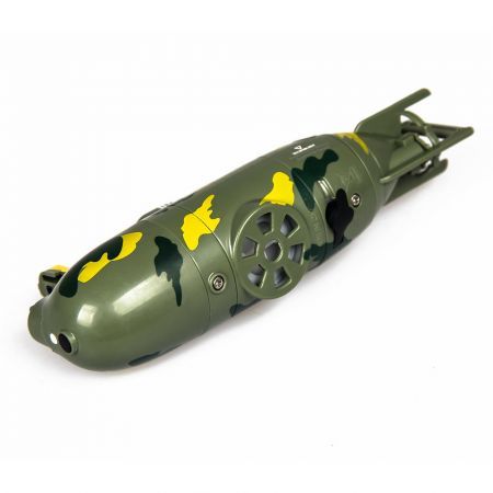 ShenQiWei 3311M 27Mhz/40Mhz Electric Mini RC Submarine Boat RTR Model ToyArmy Green