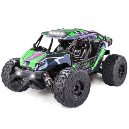 Brushless RTR 1/18 2.4G 4WD 52km/h RC Car Full Proportional LED Light Off-Road Monster Truck Vehicles Models Toys Green