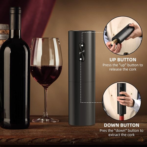 Electric Wine Opener-Wine Bottle Automatic Corkscrew Wine Opener Accessories Gift for Wine Lovers