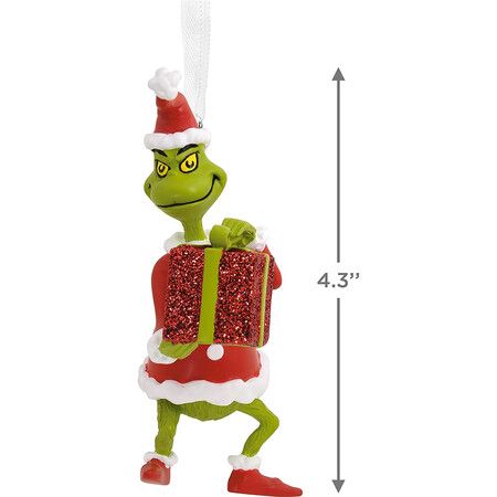 How The Grinch Stole Christmas! Grinch with Present Christmas Ornament