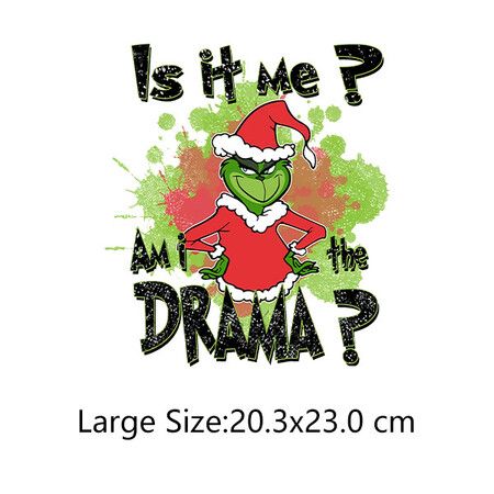 3 Pcs Christmas Iron on Patches on Transfers on Decal Unique Christmas Iron on Transfer Sticker Xmas Patches for T-Shirts Clothing Bags DIY Decoration