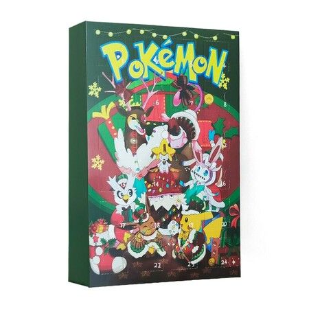 Christmas POKEMON Advent Calendar 24 Days  24 Pokemons Blind Box Gift Surprise mix BOX