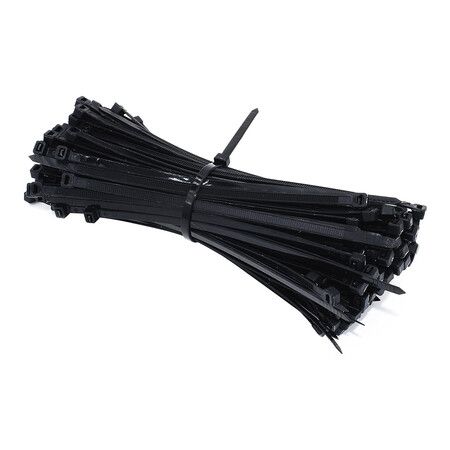 Self Locking Wire Cable Zip, 1000 Pcs Tie Fasten Wrap 6 Inch Nylon Zip Tie By Magicorange (3X150mm, Black)