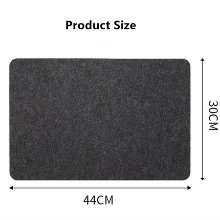 2 Pcs Air Fryer Heat-resistant Mat Pad Countertop Protector Mat for Countertops with Sliding Function for Air Fryer Blender