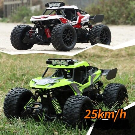 Remote Control Toy Car for Kids, High Speed ,RC Car, Rock Crawler Toys (Green)