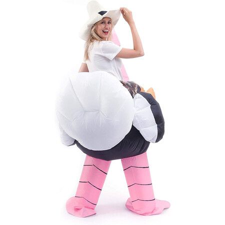 Inflatable Ostrich Halloween Costume, Adult Size(150-190 CM)