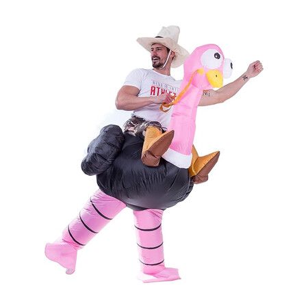 Inflatable Ostrich Halloween Costume, Adult Size(150-190 CM)