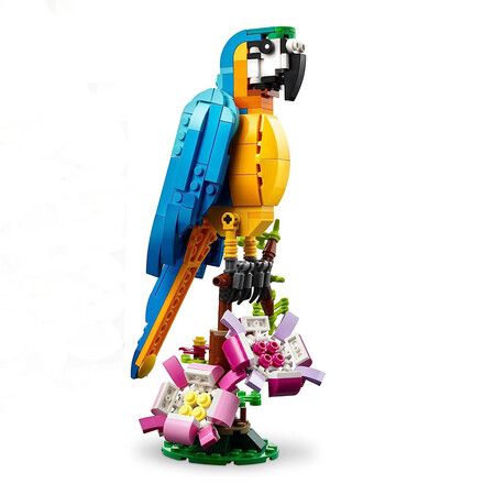 Creator Exotic Parrot Figures Building Toy, Creative Toys for Kids Ages 7 and Up