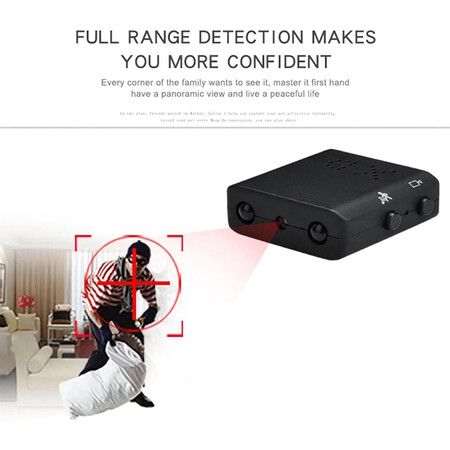 Mini Spy Camera 1080P, WiFi Security Camera Camera, Night Vision Camera Full HD