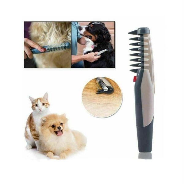 Electric Knot Brush Fur Brush Long Hair Grooming Brush Dematting Grooming Dog Cat