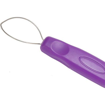 Grape Peeler, Fruit Grape Skin Peeler Remover Mini Portable Kitchen Gadget Peeling Tool Purple 7.0x0.8in