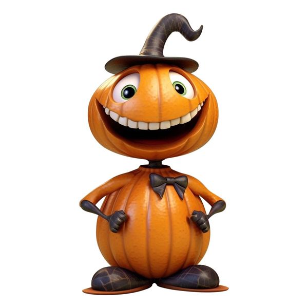 Halloween Pumpkins Doll, Garden Squash Decoration Statue Desktop Decoration