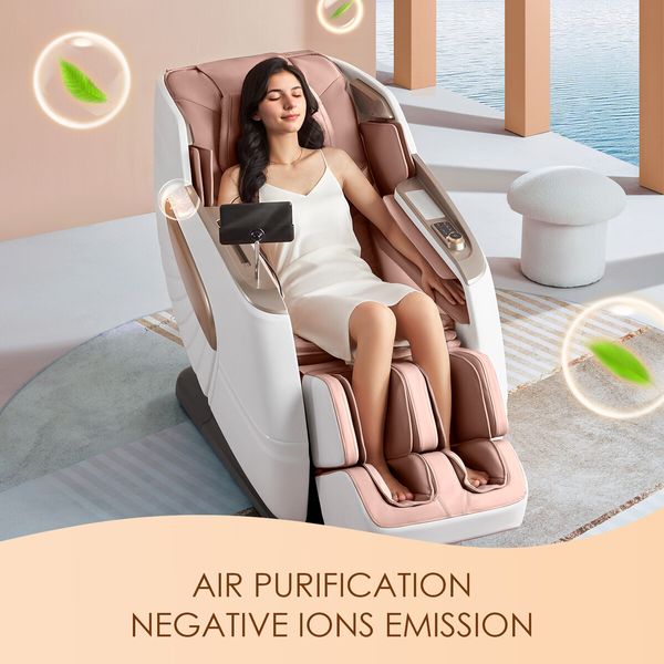 Full Body Massage Chair Massaging Machine Foot Back Massager Deep Tissue Shiatsu Neck Leg Head Relax 4D Home Recliner Aroma Therapy