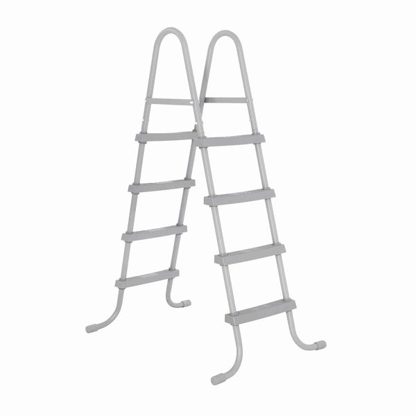 Bestway Ladder Above Ground Swimming Pool Steps Stairs for 1.22m Wall Height