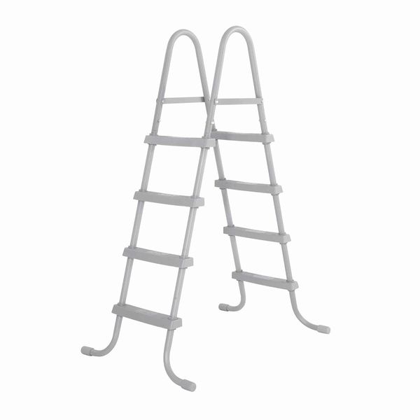 Bestway Ladder Above Ground Swimming Pool Steps Stairs for 1.22m Wall Height