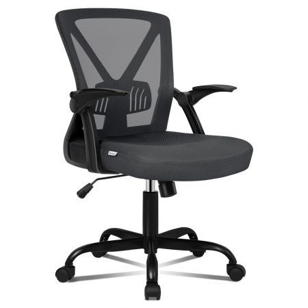 ALFORDSON Mesh Office Chair Executive Fabric Tilt Seat Gaming Computer Grey