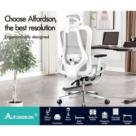 ALFORDSON Ergonomic Office Chair Executive Mesh Seat Gaming Work Computer