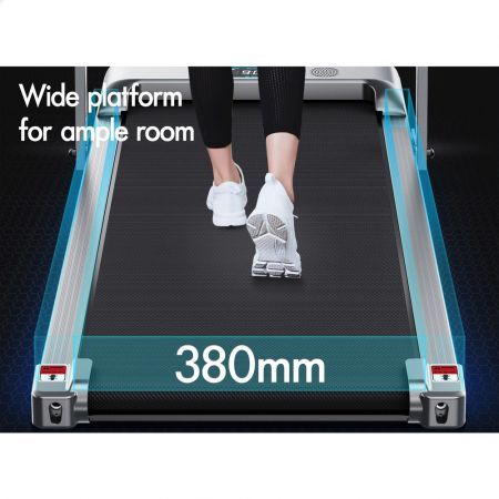 BLACK LORD Treadmill Electric Walking Pad Home Office Gym Fitness Foldable