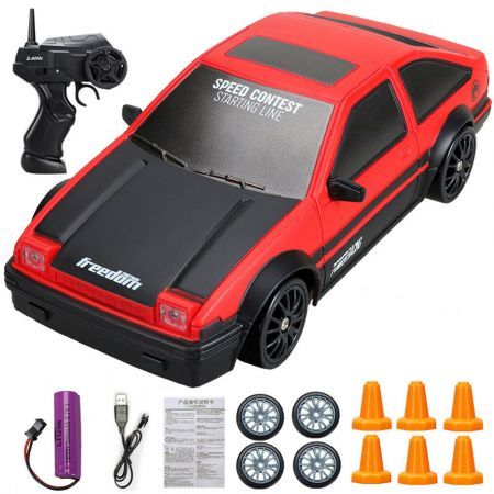 1/24 2.4G 4WD Drift RC Car On-Road Vehicles RTR ModelRed